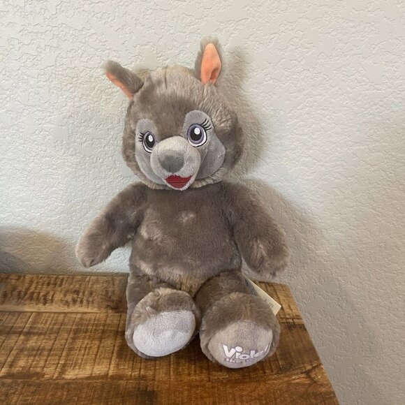 17" Build A Bear Violet the Wolf Great Lodge Plush Stuffed Animal BAB - Picture 2 of 7